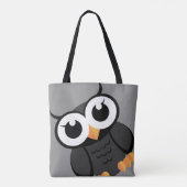 Tote Bag "Petite Chouette Noire" (Dos)