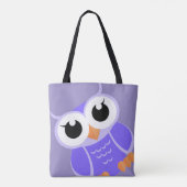 Tote Bag "Petite chouette pourpre" (Dos)