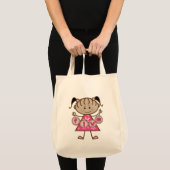 Tote Bag Petite fille 5e anniversaire Tshirts et cadeaux (Devant (produit))