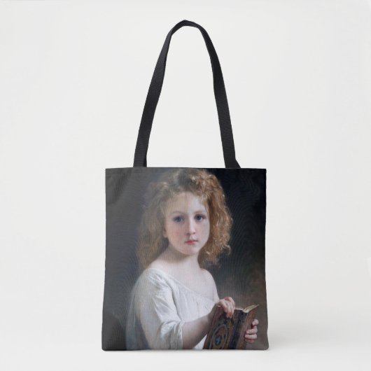 Tote Bag Petite Fille, Bouguereau (Devant)