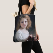Tote Bag Petite Fille, Bouguereau (De près)
