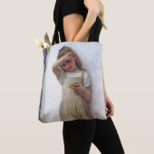 Tote Bag Petite fille, Bouguereau (De près)