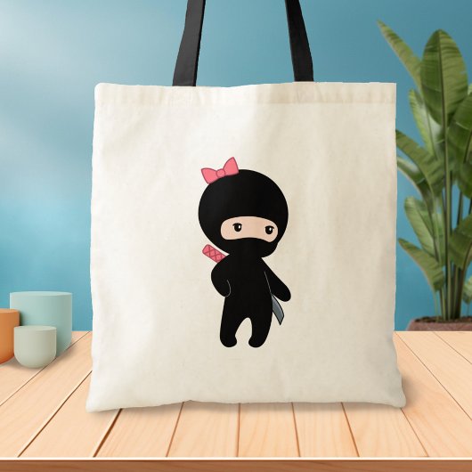 Tote Bag Petite fille Ninja