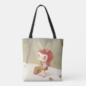 Tote Bag Petite fille perdue dans la forêt (Dos)