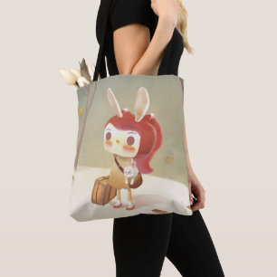 Tote Bag Petite fille perdue dans la forêt