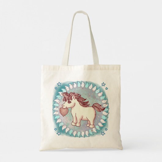 Tote Bag Petite Licorne de l'Amour (Dos)