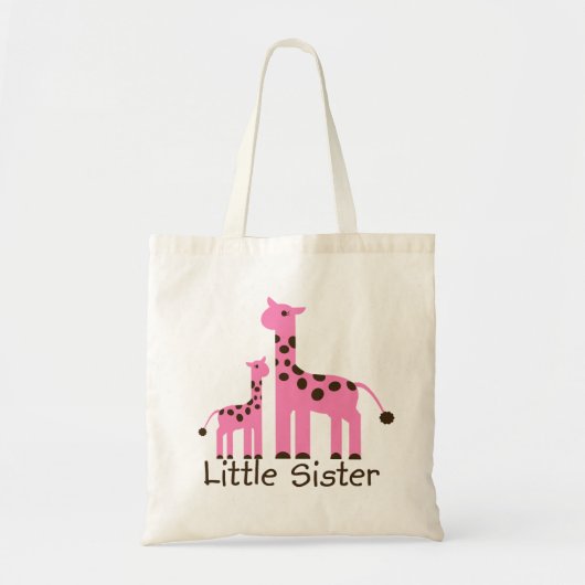 Tote Bag Petite soeur de girafe (Devant)