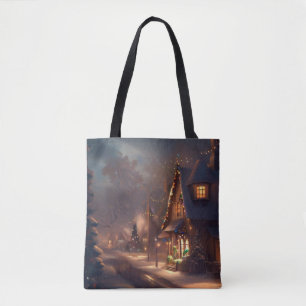 Tote Bag Petite ville de Noël 2