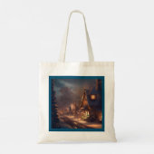 Tote Bag Petite ville de Noël 2 (Dos)