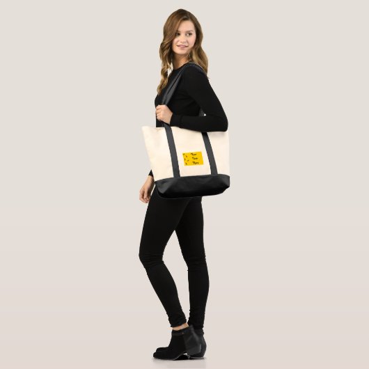 Tote Bag Petites abeilles (Devant (modèle))