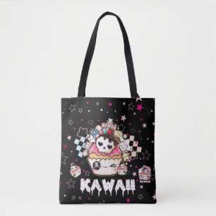 Tote Bag Petits gâteaux de crâne de Kawaii