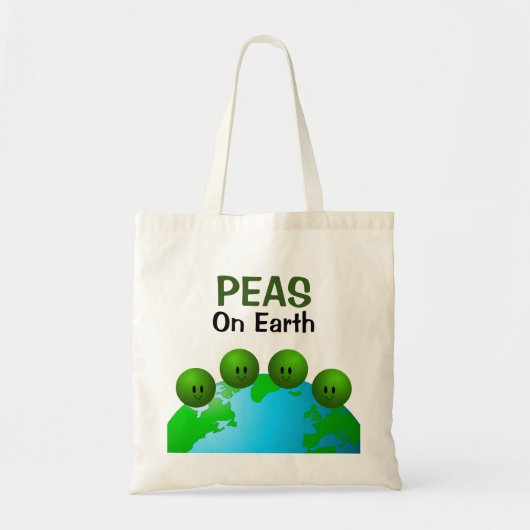 Tote Bag Petits Pois sur Terre (Devant)