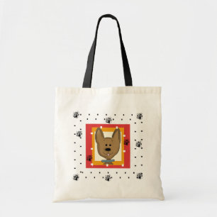 Tote Bag Petits T-shirts et cadeaux Doggie Brown