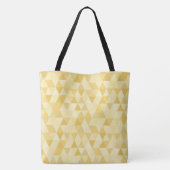 Tote Bag Petits triangles dorés (Dos)