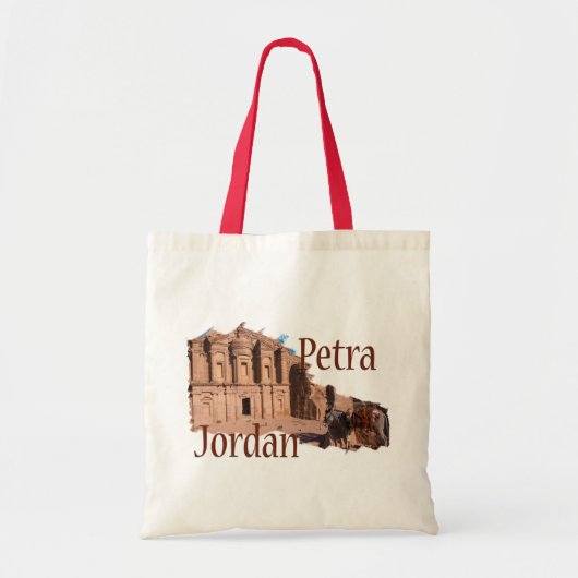 Tote Bag Petra, Jordanie : Le monastère (Devant)