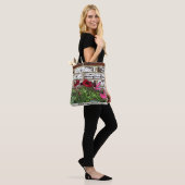 Tote Bag Petunias (Sur le modèle)