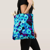 Tote Bag Pétunias bleu clair (De près)
