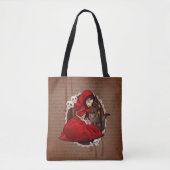 Tote Bag Peu de capuchon rouge (Devant)
