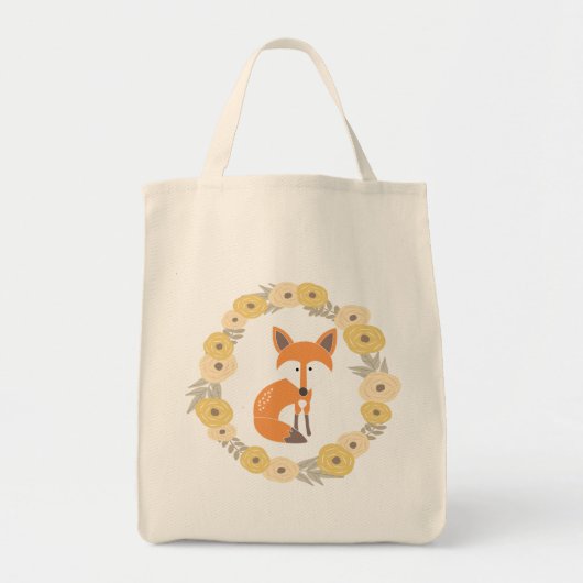 Tote Bag Peu de Fox Fourre-tout (Devant)