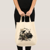 Tote Bag PEU DE TÉMOINS vintages D'Halloween (Devant (produit))