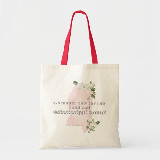 Tote Bag Peu importe jusqu'où je vais J'appelle toujours Mi (Devant)