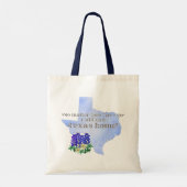 Tote Bag Peu importe jusqu'où je vais J'appelle toujours Te (Dos)