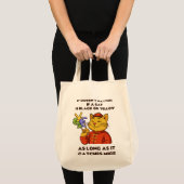 Tote Bag peu importe qu'un chat soit noir ou jaune, (Devant (produit))