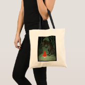 Tote Bag Peu rouge et le loup (Devant (produit))