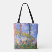 Tote Bag Peupliers au soleil, Monet (Dos)