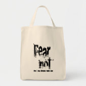 Tote Bag Peur non chrétien (Devant)
