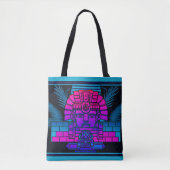 Tote Bag Pharaon Synthwave (Devant)