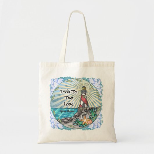 Tote Bag Phare chrétien Look (Devant)