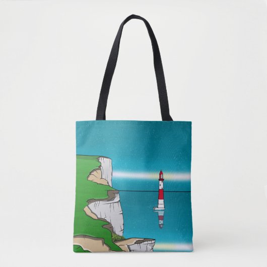 Tote Bag Phare de Beachy Head Manche (Devant)