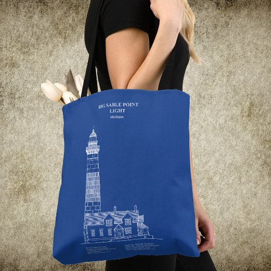 Tote Bag Phare de Big Sable Point - Michigan – ap. J.-C.