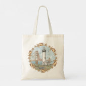 Tote Bag Phare de California Shells (Dos)