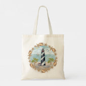 Tote Bag Phare de coquillages de Floride (Dos)