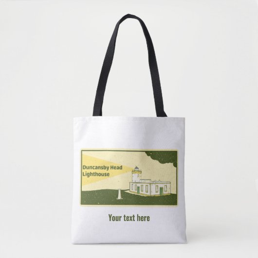 Tote Bag Phare de Duncansby Head (Devant)