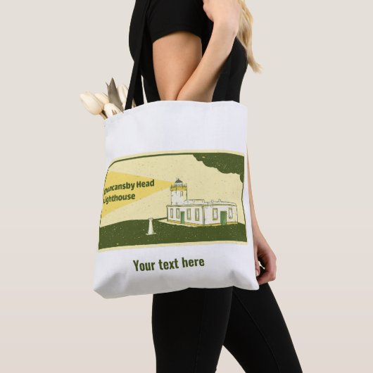 Tote Bag Phare de Duncansby Head (De près)