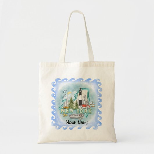 Tote Bag Phare de New York (Devant)