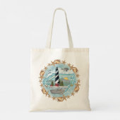 Tote Bag Phare de North Carolina Shells (Dos)
