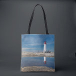 Tote Bag Phare De Peggy'S Cove | Canada<br><div class="desc">Peggy's Cove Phare réflexion</div>