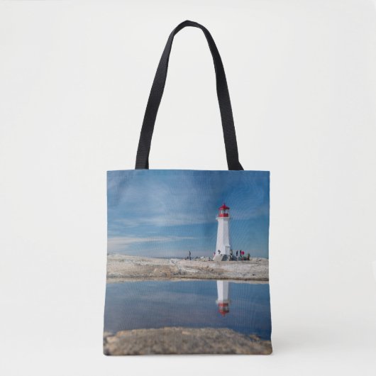 Tote Bag Phare De Peggy'S Cove | Canada (Devant)