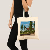 Tote Bag Phare de Point Betsie (Devant (produit))