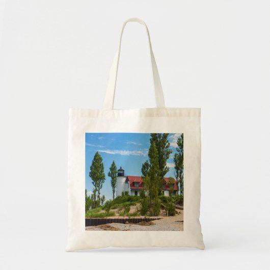 Tote Bag Phare de Point Betsie (Devant)