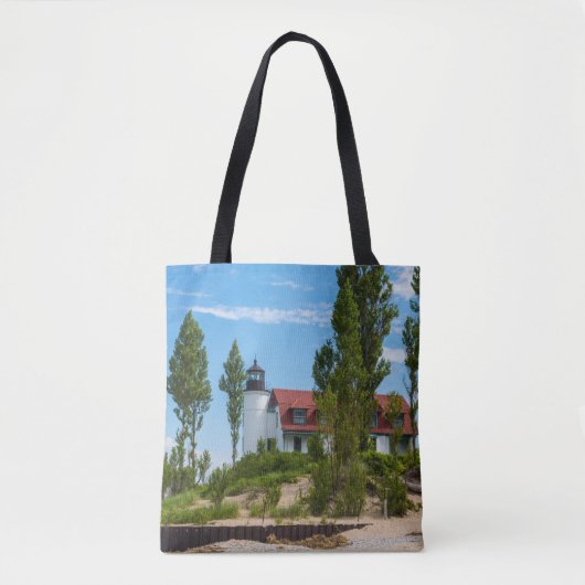 Tote Bag Phare de Point Betsie (Devant)