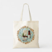 Tote Bag Phare de Rhode Island Shells (Dos)