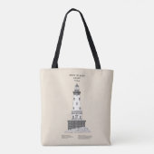 Tote Bag Phare de Rock of Ages - Michigan - SBD (Dos)