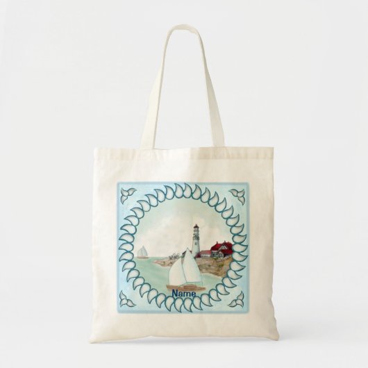 Tote Bag Phare de Rocky (Devant)