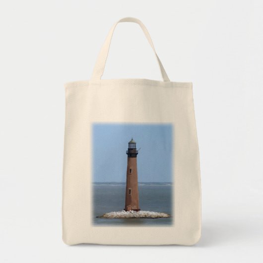 Tote Bag phare de sable insulaire (Devant)