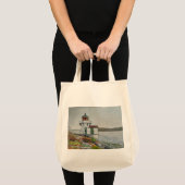 Tote Bag Phare de Squirrel Point (Devant (produit))